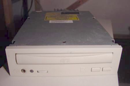 Photo of old 2x CD-ROM drive